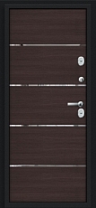 Thermo Лайн/BChrome Букле черное/Wenge Melinga